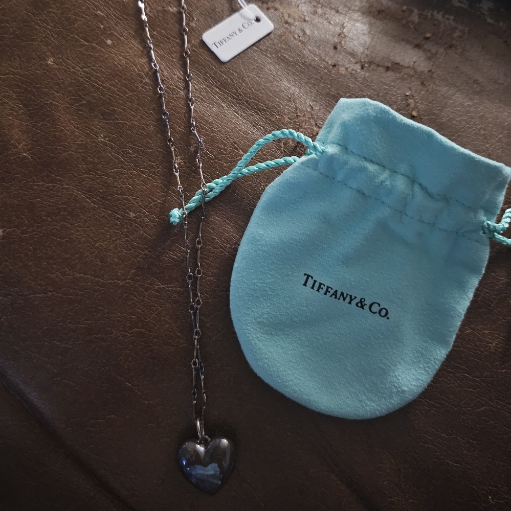 Tiffany & Co. Silver Heart Necklace